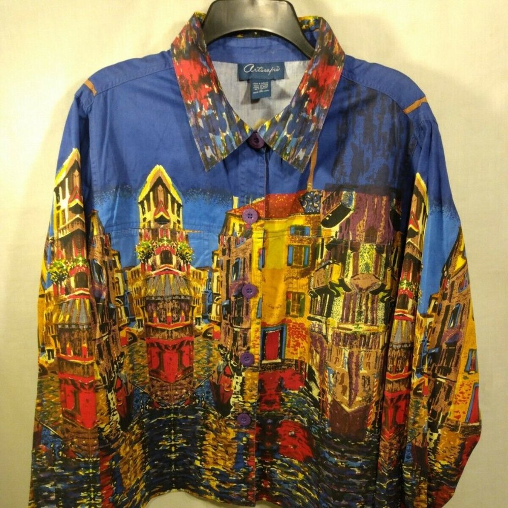 ARTSCAPES Jacket Venice Italy Womens Canals City